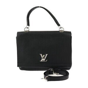 LOUIS VUITTON Lockme Cartable handbag taurillon leather shoulder bag turn lock